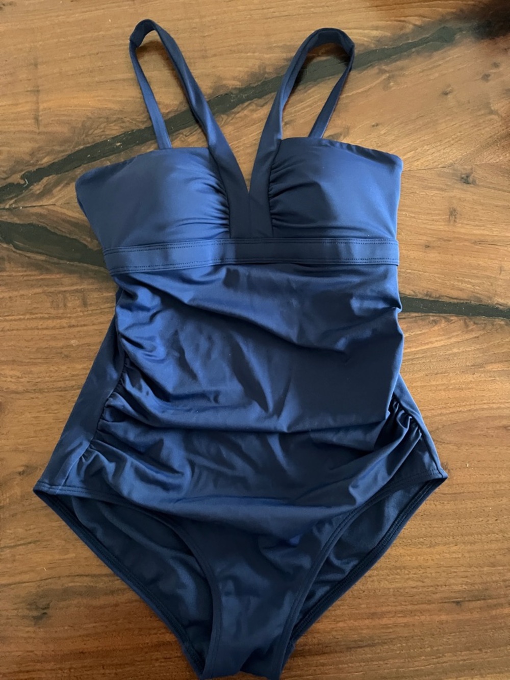 Boden Navy One-Piece Swimsuit with Supportive Cups